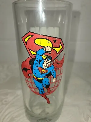 Superman Man Of Steel Glass Dc Comics • $9.99