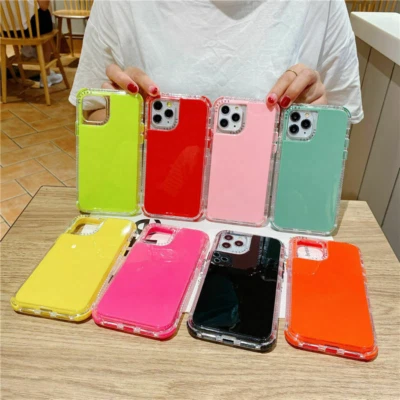 $11.97 • Buy For IPhone 13 11 12 Pro Max SE2 XR XS 87+ 3in1 Shockproof Case Cute Hybrid Cover