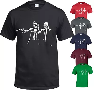 $12.45 • Buy BANKSY Vader Pulp Fiction Star Wars Funny Gift Vintage Parody S-5XL T-Shirt Top