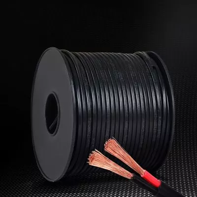 100M Twin Core Cable 4MM 22 AMP Electrical Automotive Sheath Copper Wire 450V • $141.95
