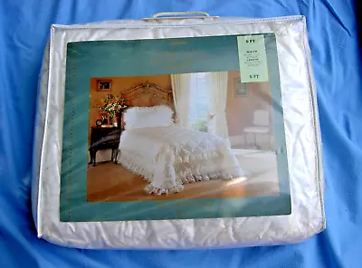 VINTAGE MARKS AND SPENCER M&S ST MICHAEL BEDSPREAD CONTESSA 80s • £89.99