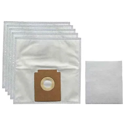 Cloth Dust Bags For Zanussi ZAN3002EL ZAN3002 Vacuum Cleaner Filter & Bag 5 Pack • £6.99