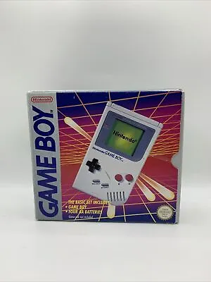 Grey Gameboy Original Nintendo Game Boy DMG Boxed/ In Box - 1989 - Free Postage • $320