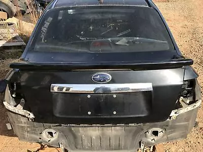 08 09 10 Subaru Impreza Wrx Trunk Trunklid W Spoiler Oem Sedan • $325