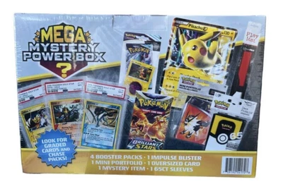 $74.99 • Buy Pokemon Mega Mystery Power Box 2022 Meijer Exclusive MJ Holding - Factory Sealed