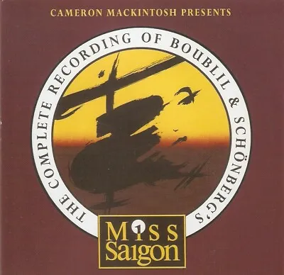 Boublil & Schönberg - Miss Saigon (Complete Recording) (2xCD Boxset 1995) • £1.99