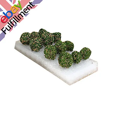 12pcs Simulation Bush Tree Model Miniature Scene For 1:35/1:48/1:72/1:87 Scale F • £8.99