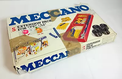 MECCANO Extension Pack For Sets 1 & 2 With Instructions 1978 - Missing Parts • £9.99