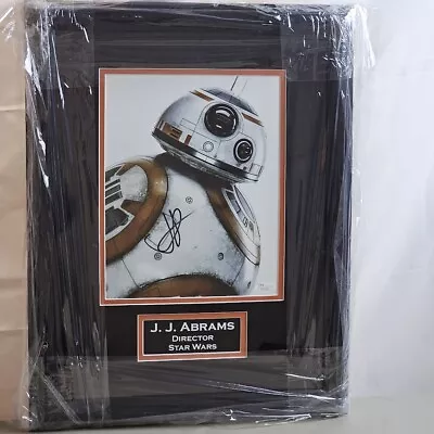 J.J. Abrams  Signed Autographed BB8 Picture Star Wars JSA COA Framed  JJ • $199.99