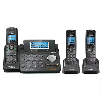 VTechDS6151 -11 And 2 DS6101-11 2 Line Expandable Cordless Phone • $86.69