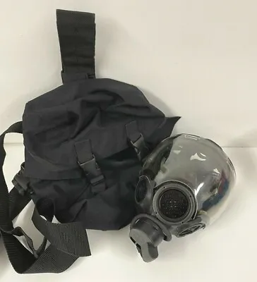 NEW MSA Millennium Full Face Gas Mask CBRN Riot Control Size Medium W/ Backpack • $274.99