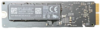 Original APPLE 128GB SSD Macbook  Macbook Air  Samsung MZ-JPPV1280/0A4 655-1857H • $14.99