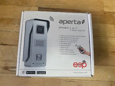 Esp Aperta Heavy Duty Metal Wifi Door Station Bell Intercom Record Rrp £180+ • £79.95