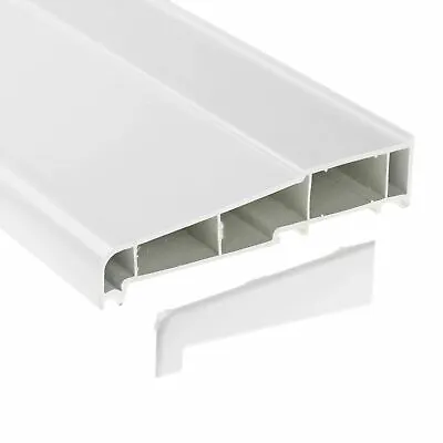 £70.34 • Buy UPVC External Window Sills/Cill End Caps 5 Metre Lengths White