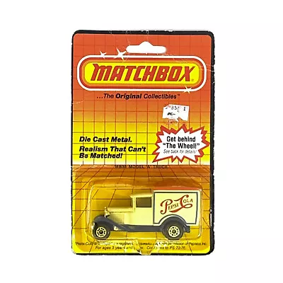 1983 Matchbox Model 'A' Truck - Pepsi Cola MB38 Package Damage • $6.62