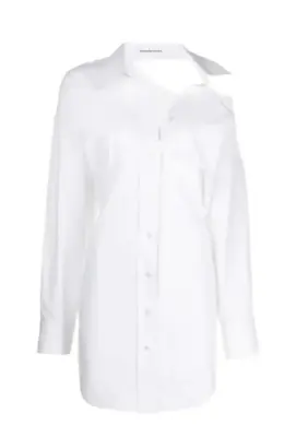 $104.50 • Buy T By Alexander Wang Cut Out Shirt Dress Size 10 AU