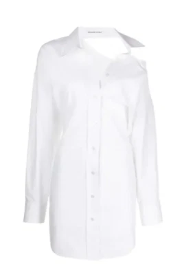 $104.50 • Buy T By Alexander Wang Cut Out Shirt Dress Size 10 AU