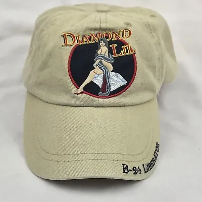 B-24 Liberator Vintage Hat Cap Commemorative Air Force Diamond Lil Embroidered • $10.50