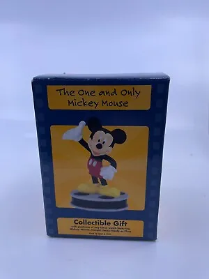 The One & Only Mickey Mouse Lorus Figure Standing On Movie Reel Applause New Box • $9.99