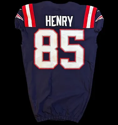 2021 Hunter Henry Game Worn Jersey (2 Touchdowns!) • $2900