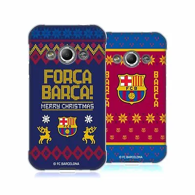 Official Fc Barcelona Christmas Jumper Soft Gel Case For Samsung Phones 4 • £17.95