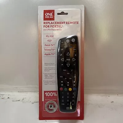 FOXTEL IQ2/iQ3 Apple Remote Control - Black - Brand New - Free Delivery • $32