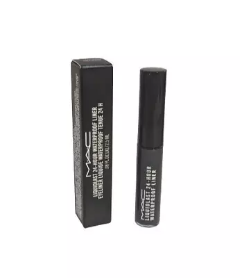 $17.95 • Buy MAC Liquidlast 24 Hour Waterproof Liner - LATE NIGHT - 0.08 Oz / 2.5 Ml  