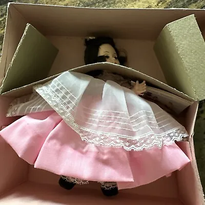 Madame Alexander 8  Beth #412 Vintage Doll With Original Box Tag And Doll Stand • $9