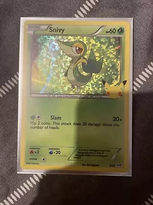 Snivy (Holo Rare) 5/25 McDonald's 25th Anniversary Celebration- Pokemon TCG - NM • $3.29