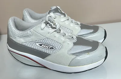 MBT Moja 400214-16 Rocking Walking Sneakers Size 6 White Gray Fitness Comfort • $28