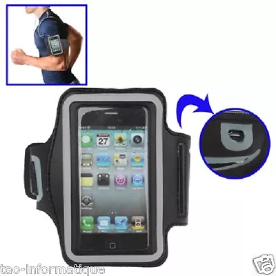 Sport Armband Arm Circumference For IPHONE 4 & 4S 4 (Cdma )/IPHONE 3GS/Ipodtouch • £7.78