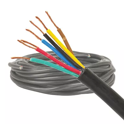 7 Core 3.0mm Trailer Wire/Cable 10M Cut | 12V Automotive Caravan Truck Boa • $62.99