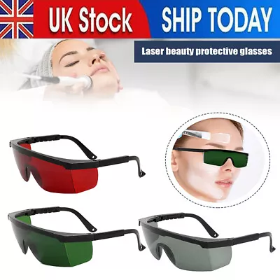 NEW Laser Colourful Safety Glasses Protection Goggles Eye Spectacles Protective • £5.96