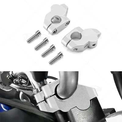 Handlebar Risers 7/8  Bars 26mm / 1  Height Clamp For SUZUKI DR650S 2015-2024 • $19.99