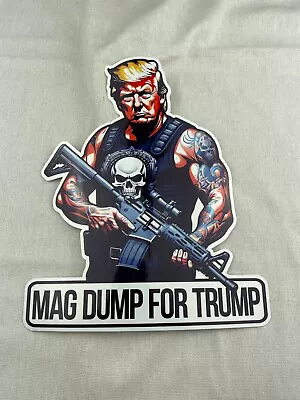 MAG DUMP FOR TRUMP - Huge  Sticker - 2024 Republican Presidential Election • $12