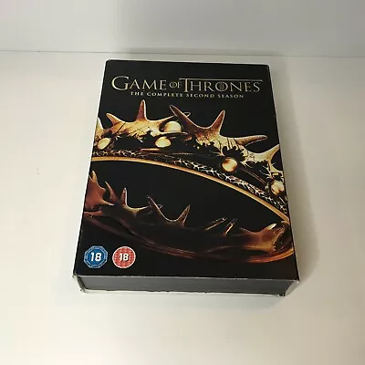 Game Of Thrones: The Complete Second Season DVD (2013) Lena Headey Cert 18 5 • £4