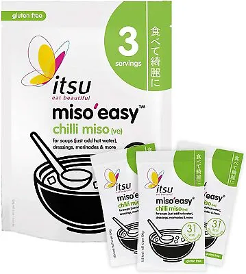 Itsu Miso'Easy Chilli Miso 60g (Pack Of 12) • £24.08