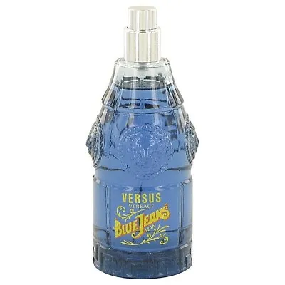 Blue Jeans Cologne By VERSACE Perfume FOR MEN Fragrance EDT Spray 2.5 Oz TESTER • $25.95
