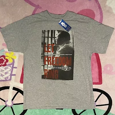 NWT Martin Luther King Jr Officially Licensed Let Freedom Ring Shirt • $25