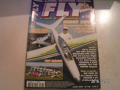 ** Fly International Review #148 Yak 54 Extreme Flight / Sea Fury Graupner • $6.48