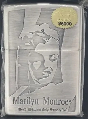 Zippo Marilyn Monroe Silver Collectible Oil Lighter JP • $138