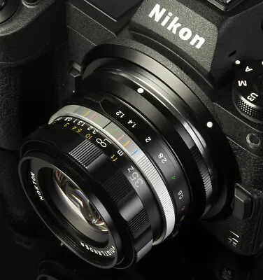 Voigtlander D35mm F1.2 Nokton For  APS-C  Nikon DX Mount - USA Warranty - • $449