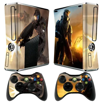 $8.09 • Buy 59 Halo III Vinyl Decal Sticker Cover For Xbox360 Slim Console Controller Skins