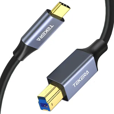 $11.95 • Buy USB 3.1 Type-C USB-C To USB 3.0 Type-B Superspeed Cable Printer Scanner Cord AU