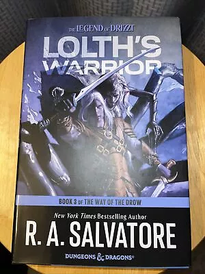 Lolth's Warrior SIGNED R A Salvatore (2023HC1st/1st) BRAND NEW/Unread • $47