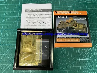 Voyager PE35948 1/35 U.S. M551 Sheridan Airborne Tank (Vietnam War) (For TAMIYA) • $24.58