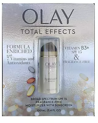 Olay 5282009 Total Effects SPF 15 Moisturizer With Sunscreen Fragrance Free • $49.95