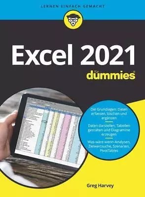 £13.25 • Buy Excel 2021 For Dummies - Greg Harvey - 9783527719587