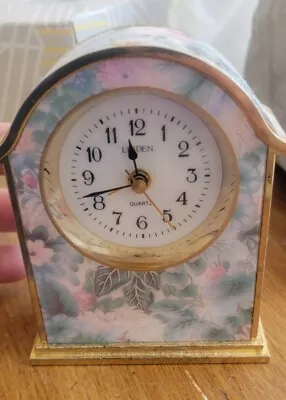 Vintage Linden Quartz Lighted Dial Table Alarm Clock • $24.04