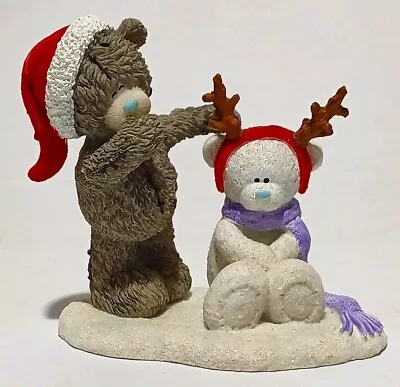 Me To You Figurine Rare Christmas Making Friends • £26.99